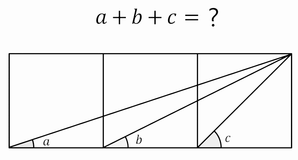 easy-math-problems-that-look-hard sum of angles problems image