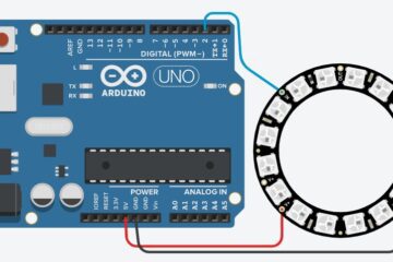 Neopixel Ring led Patterns Using arduino programing